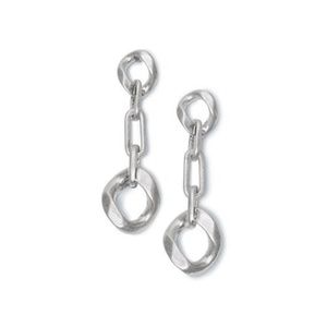 NWT cabi ID Earrings (2256); OS; Silver